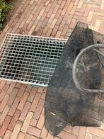 Rooster voor waterpartij in de tuin 90 x 50 cm, Ophalen of Verzenden, Gebruikt, Overige materialen, Overige typen