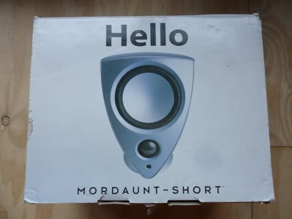 luidsprekers mordaunt short genie ms402 NIEUW, Audio, Tv en Foto, Luidsprekers, Overige merken, Nieuw, Ophalen of Verzenden, 120 watt of meer