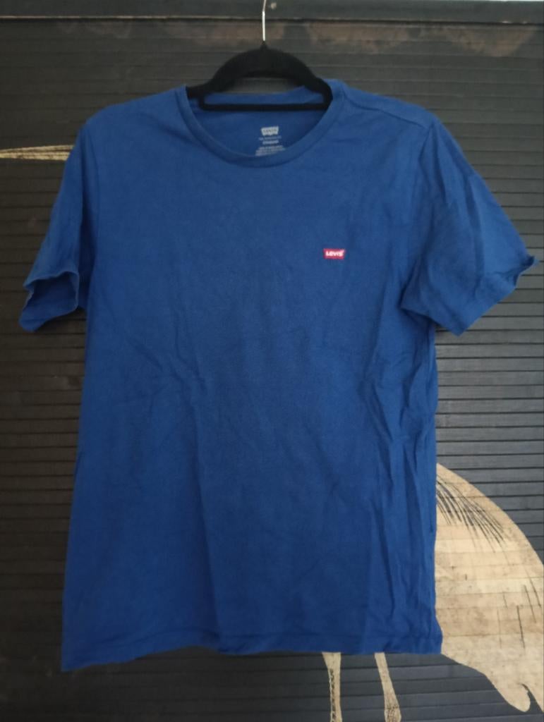 Levi's t-shirt, Kleding | Dames, T-shirts, Blauw, Ophalen of Verzenden, Zo goed als nieuw, Korte mouw
