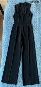 Mooie Mango jumpsuit in zwart gekruiste banden maat S, Verzenden, Zo goed als nieuw, Maat 36 (S), Zwart