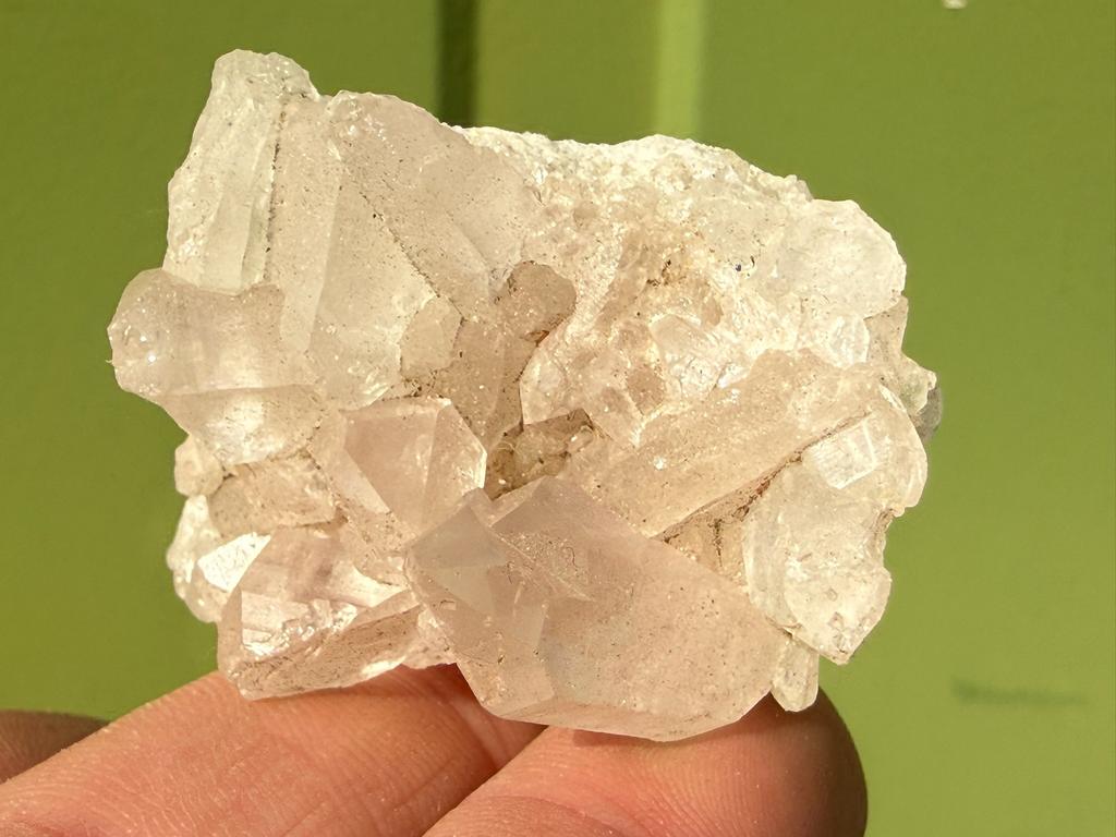 Lemurisch kristal cluster mineralen, Ophalen of Verzenden, Mineraal