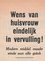 Retro reclame 1953 Castella vaatwas wens van huisvrouw, Verzenden, Overige typen