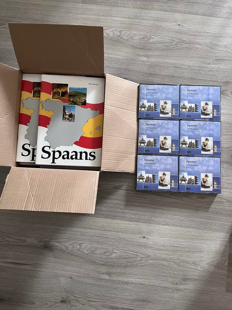 Cursus Spaans voor beginners met cd's - NTI, Ophalen of Verzenden, Zo goed als nieuw, Non-fictie