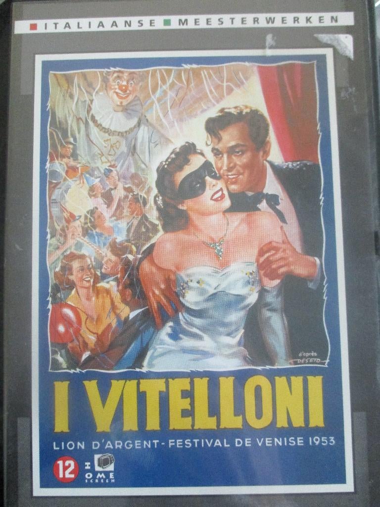 I Vitelloni dvd  regie  Federico Fellini, Vanaf 12 jaar, Ophalen of Verzenden, Zo goed als nieuw, Drama