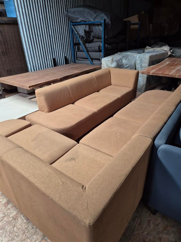 Banken groot lux stoelen fauteuil tafels handel, Ophalen of Verzenden, 75 tot 100 cm