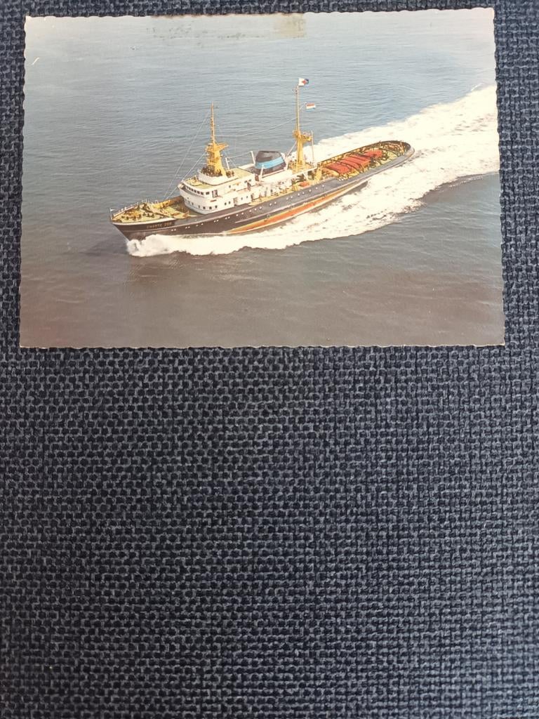 ZWARTE ZEE - vd Internationale Sleepdienst Rotterdam, Ophalen of Verzenden, Ongelopen