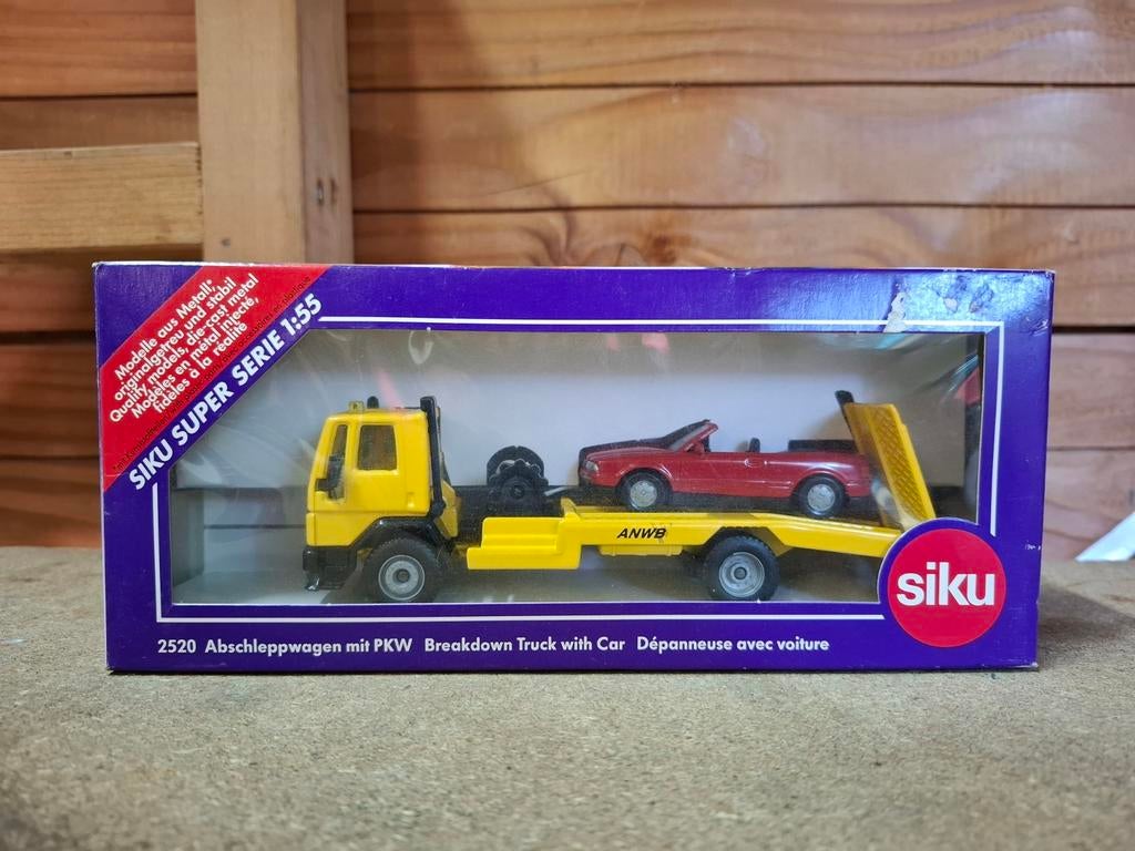 Siku 2520 anwb zeldzaam, SIKU, Ophalen of Verzenden, Bus of Vrachtwagen