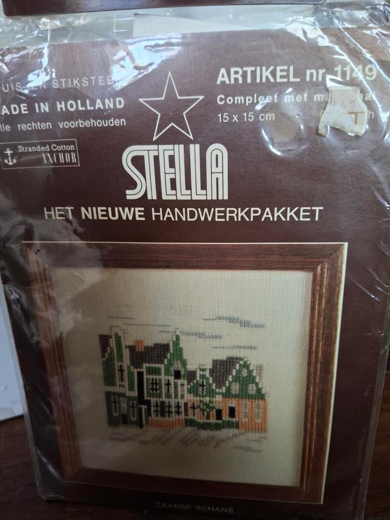 Zaanse schans, Hobby en Vrije tijd, Ophalen of Verzenden, Nieuw, Borduurpakket