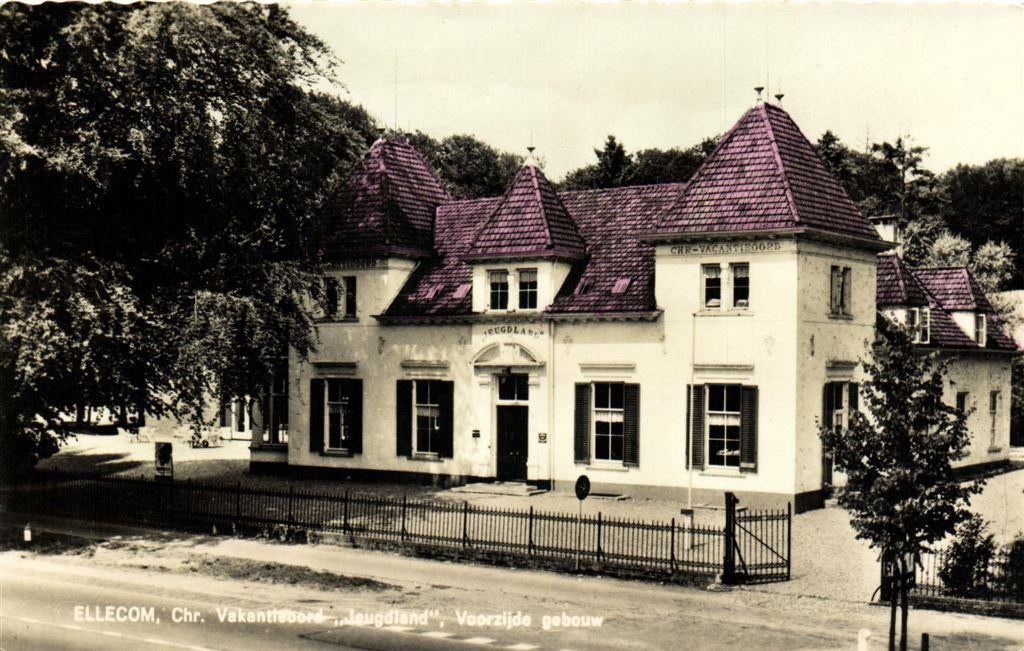 Ellecom, Chr. Vakantieoord Jeugdland, Voorzijde gebouw - 196, Ophalen of Verzenden, Voor 1920, Gelopen, Noord-Brabant