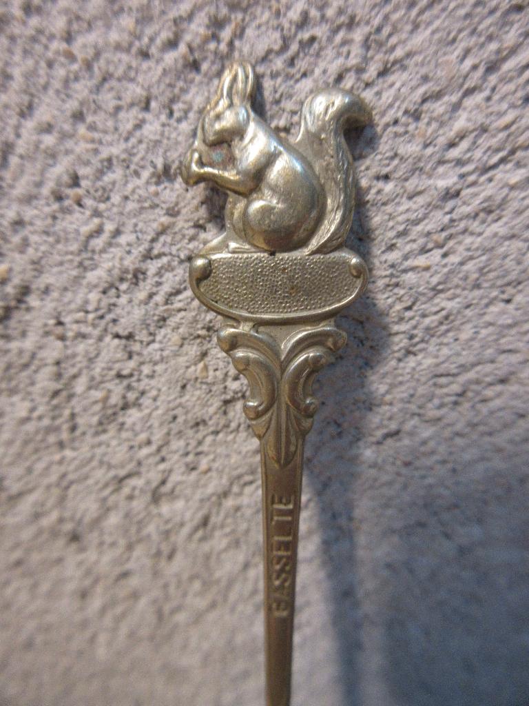 Theelepel zilver of verzilverd, Ophalen of Verzenden