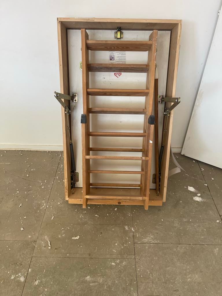 Vlizotrap met luik, Gebruikt, Trap, Ophalen of Verzenden, Opvouwbaar of Inschuifbaar