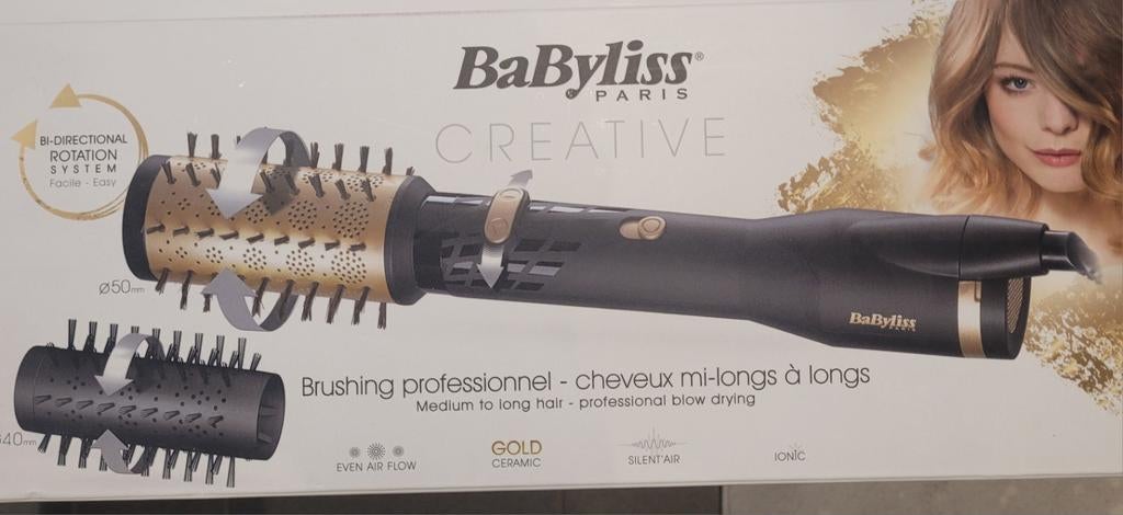 Babyliss rotation system., Ophalen of Verzenden, Zo goed als nieuw, Krultang of Stijltang