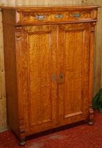 Antiek meidenkast Tweedeurskast Hal servies kast Boekenkast, Ophalen, Gebruikt, Met deur(en), Grenenhout