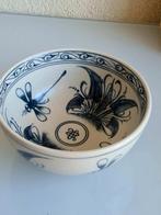 Libelle dragonfly porseleinen kom  handgeschilderd, Verzenden