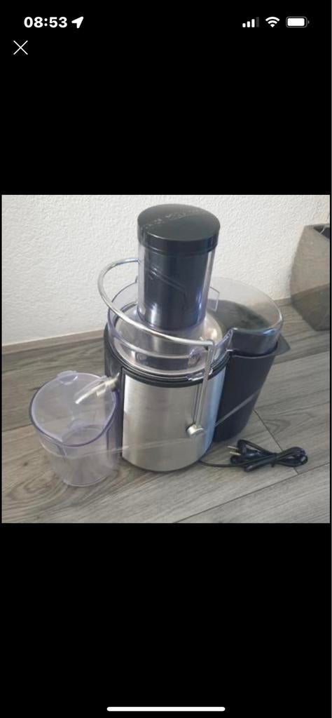 Sapcentrifuge - Maak eenvoudig vers sap, Ophalen of Verzenden, Gebruikt, Elektrisch, Sapcentrifuge