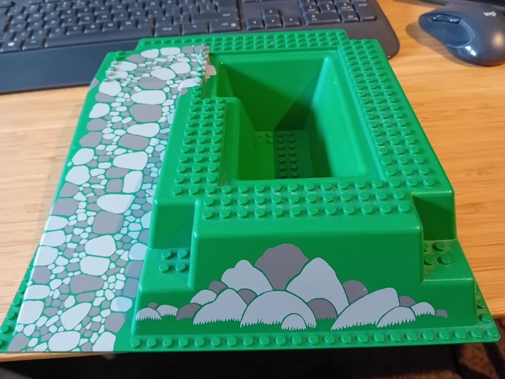 Lego baseplate 6086/6081, Ophalen of Verzenden, Gebruikt, Losse stenen, Lego