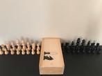 Vintage Houten schaakset schaakspel, Ophalen of Verzenden, Zo goed als nieuw