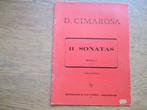 D.cimarosa - 11 sonatas book 1-piano, Muziek en Instrumenten, Bladmuziek, Klassiek, Ophalen of Verzenden, Zo goed als nieuw, Artiest of Componist