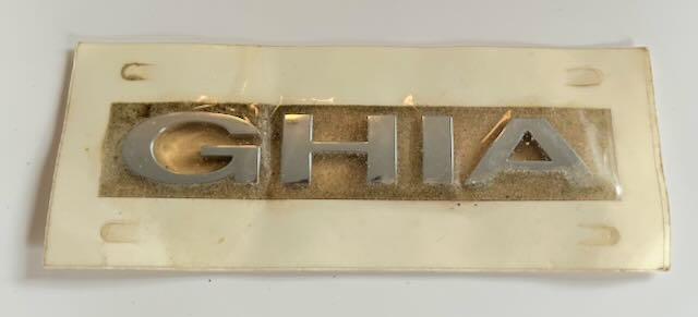 GHIA embleem nieuw, Verzamelen, Ophalen of Verzenden, Nieuw, Auto's