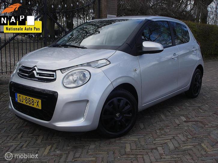 Citroen C1 1.0 e-VTi Feel (Bj 2015) Airco|Led|Navi|5-Dr|APK, Auto's, Citroën, Bedrijf, Te koop, C1, ABS, Airbags, Airconditioning