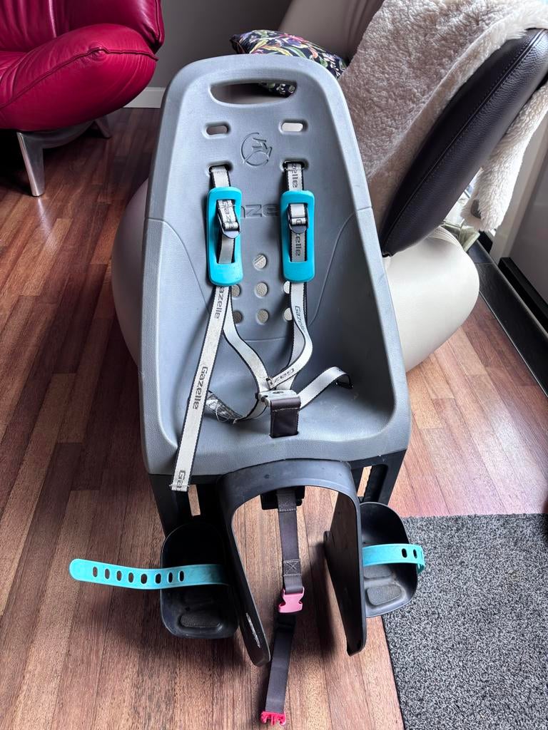Yepp Achterzitje voor fiets - Grijs, Fietsen en Brommers, Fietsaccessoires | Fietsstoeltjes, Gebruikt, Achterzitje, 9 t/m 36 kg