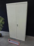 Hoge draaideurkast / werkplaatskast / stalen kast 100x43x200, Gebruikt, Handelsonderneming Hendriksen, Meerdere deuren, 25 tot 50 cm