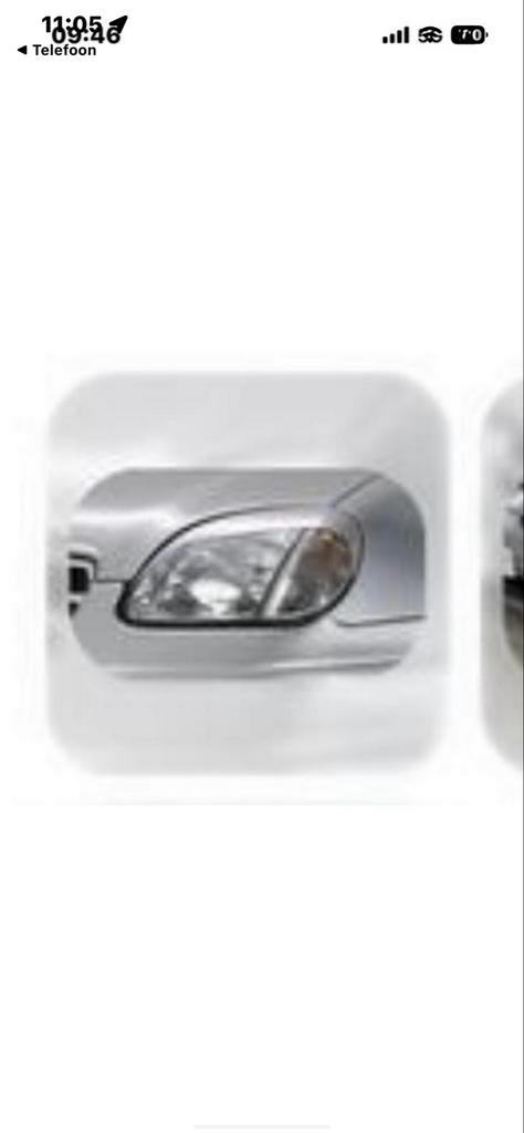 Mercedes SLK R170 Koplamp Spoilers Booskijkers Zilver, Auto diversen, Tuning en Styling, Ophalen
