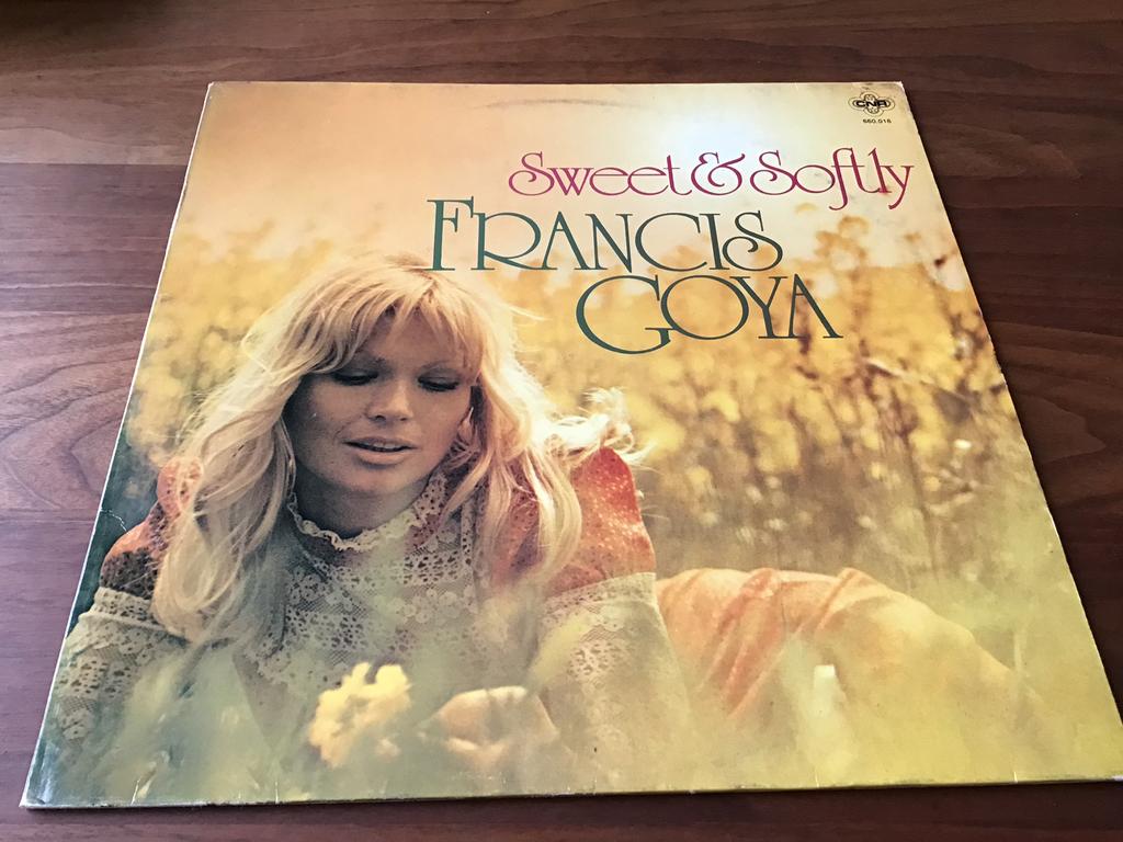 LP, 1977, FRANCIS GOYA, SWEET & SOFTLY, CNR, 660.016, Ophalen of Verzenden, Gebruikt, 12 inch