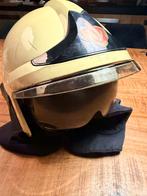 Gebruikte MSA brandweerhelm met vizier, Ophalen of Verzenden, Met vizier, Gebruikt