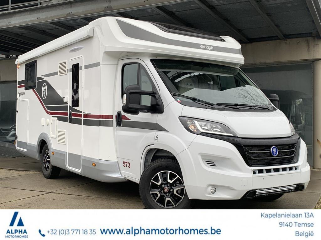 Elnagh Baron 573 Fiat 140pk Manueel (bj 2024), Overige merken, 7 tot 8 meter, Bedrijf, L-zit