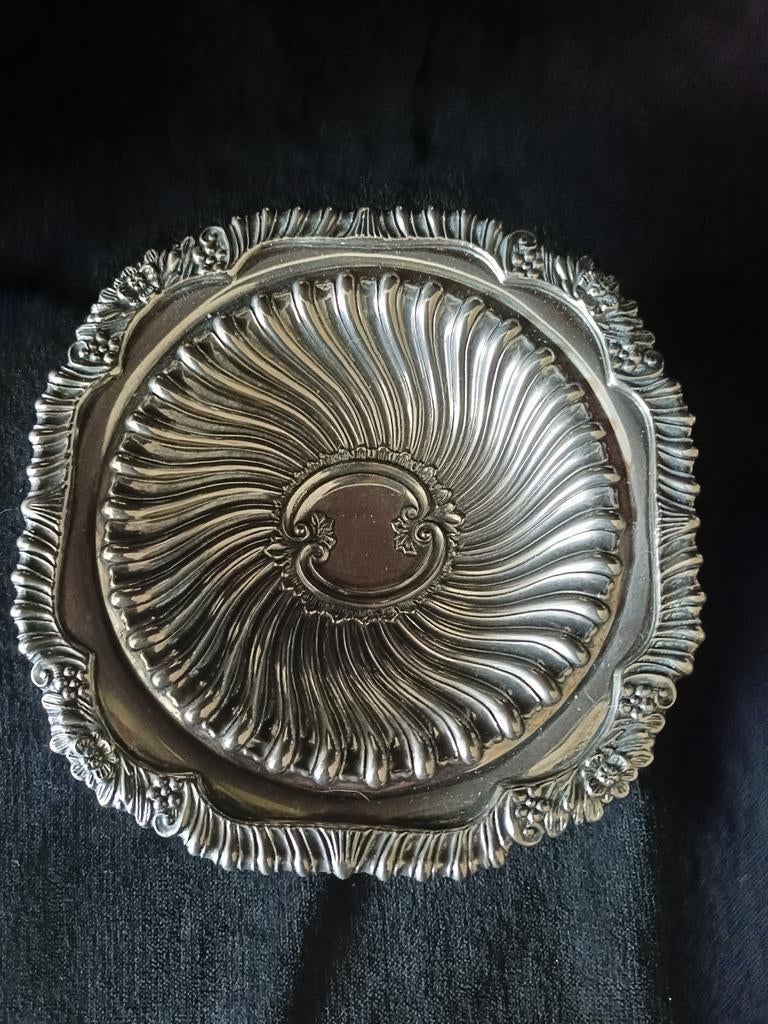 Verzilverd schaaltje EPNS Sheffield, Engeland, circa 1930, Ophalen of Verzenden