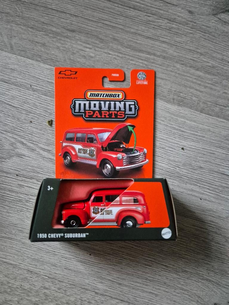 Matchbox moving parts 1950 chevy suburan, Ophalen of Verzenden, Nieuw, Auto