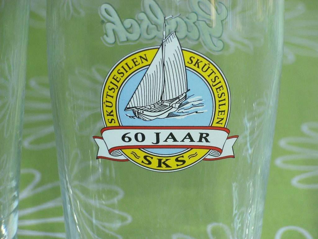 Grolsch - Skutsjensilen serie - 5 stuks, Verzamelen, Ophalen of Verzenden, Zo goed als nieuw, Glas of Glazen, Grolsch