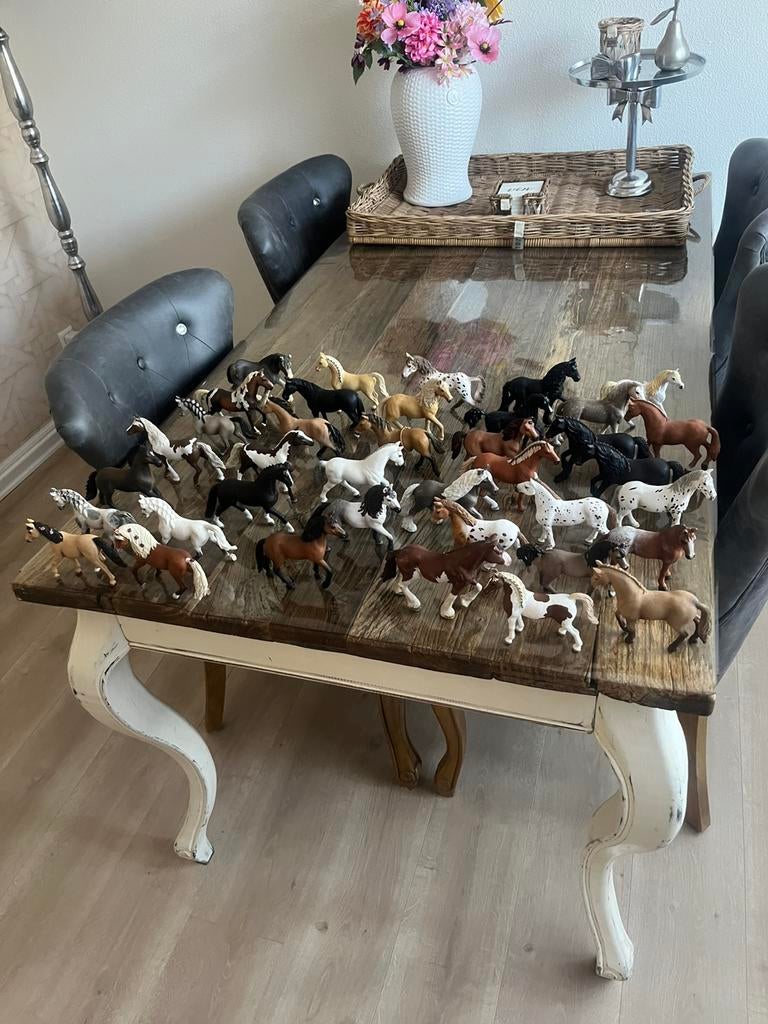 38 schleich paarden groot set, Ophalen of Verzenden, Zo goed als nieuw