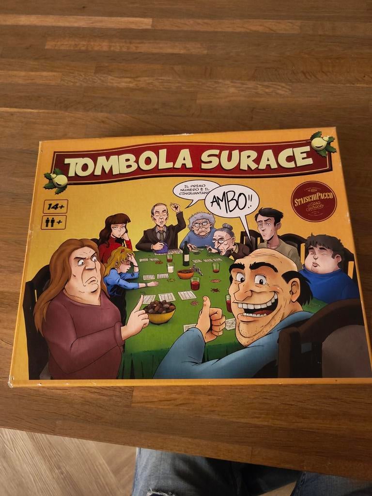 Tombola Surace Bordspel - Italiaans Gezelschapsspel, Hobby en Vrije tijd, Gezelschapsspellen | Bordspellen, Vijf spelers of meer