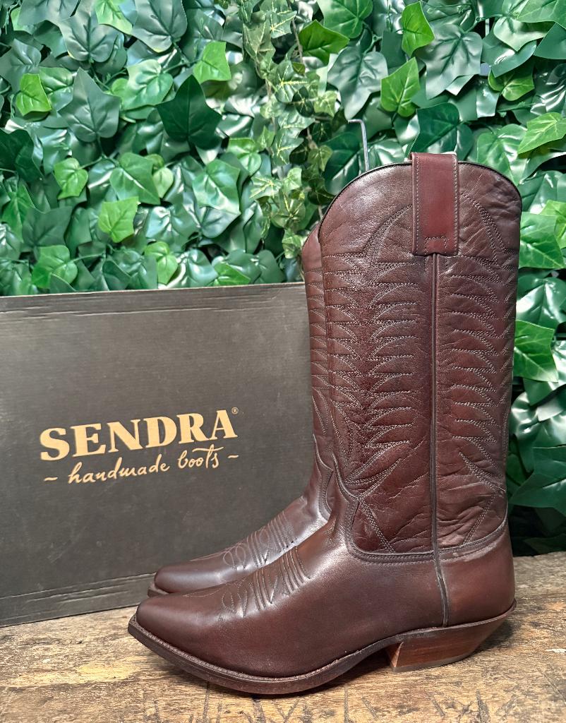 prachtige volledig leren vintage laarzen Sendra maat 42