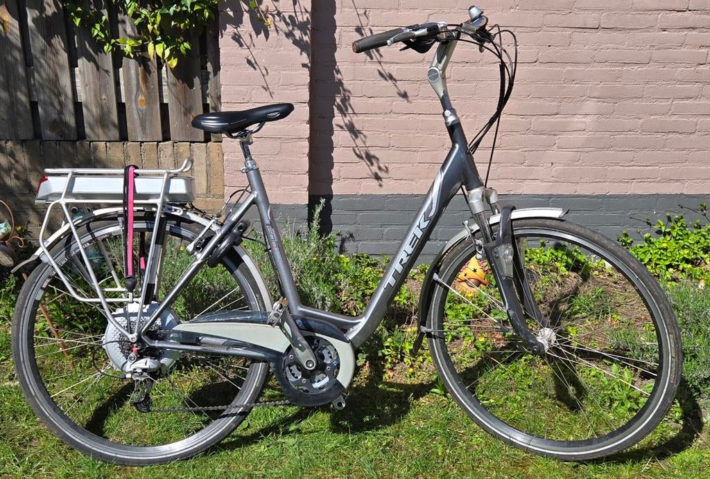 Degelijke Trek T500+ Navigator ebike, Gebruikt, 50 km per accu of meer, 55 tot 59 cm, Ophalen