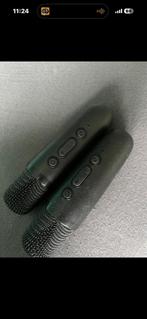 Meyer Karaoke Set met Microfoons en Speaker, Ophalen, Zo goed als nieuw, Complete set