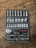 Kraftwerk Doppenset 1/2 inch - Zo goed als nieuw, Doe-het-zelf en Verbouw, Gereedschap | Handgereedschap, Ophalen of Verzenden