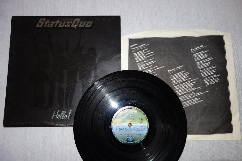 Lp Status Quo – Hello, Ophalen of Verzenden, Zo goed als nieuw, 12 inch, Poprock