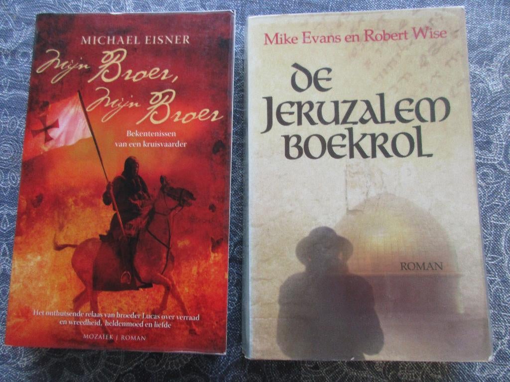 Michael Eisner - broer / Mike Evans - de Jeruzalem Boekrol, Ophalen of Verzenden, Zo goed als nieuw