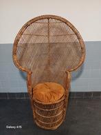 Vintage emmanuella stoel / vintage peacock chair, Huis en Inrichting, Stoelen, Ophalen, Zo goed als nieuw, Vintage