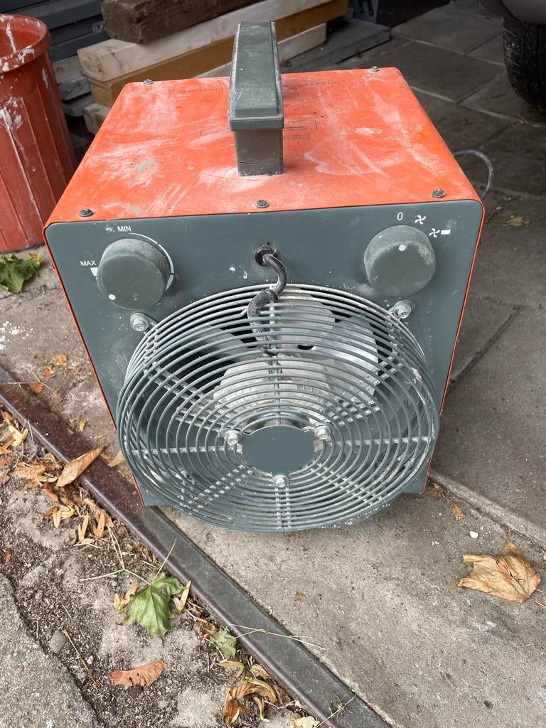 Elektrische kachel 3kW - Krachtige Werkplaatsverwarming, 30 tot 80 cm, Gebruikt, Kachel, Minder dan 60 cm