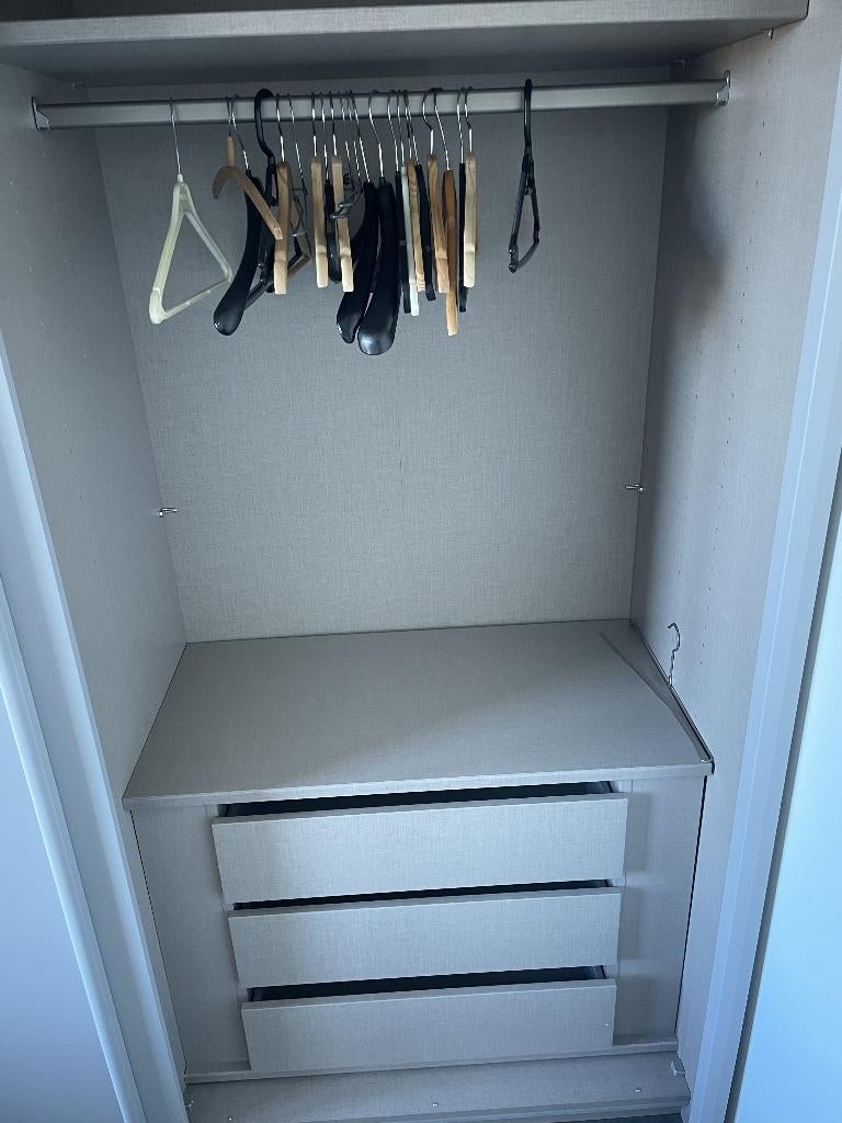 Systeembouw Kledingkast, Zo goed als nieuw, 200 cm of meer, Modern, 150 tot 200 cm