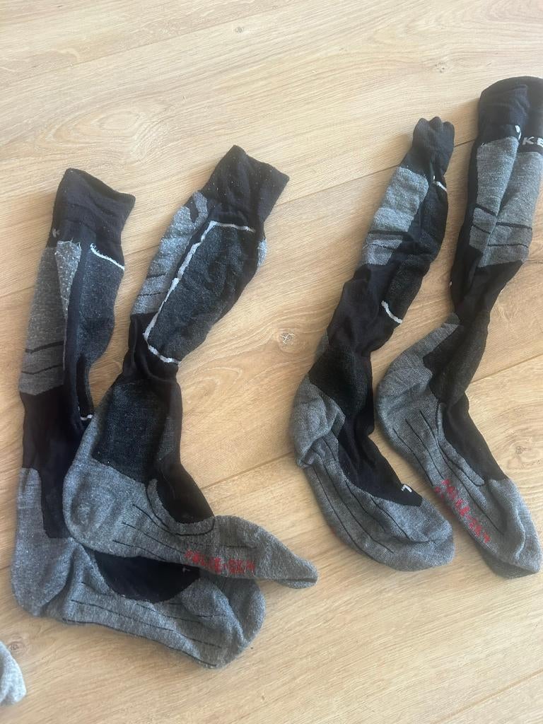 Falke SK4 skisokken maat 37-38, Sokken en Kniesokken, Zwart, Maat 35 t/m 38, Zo goed als nieuw