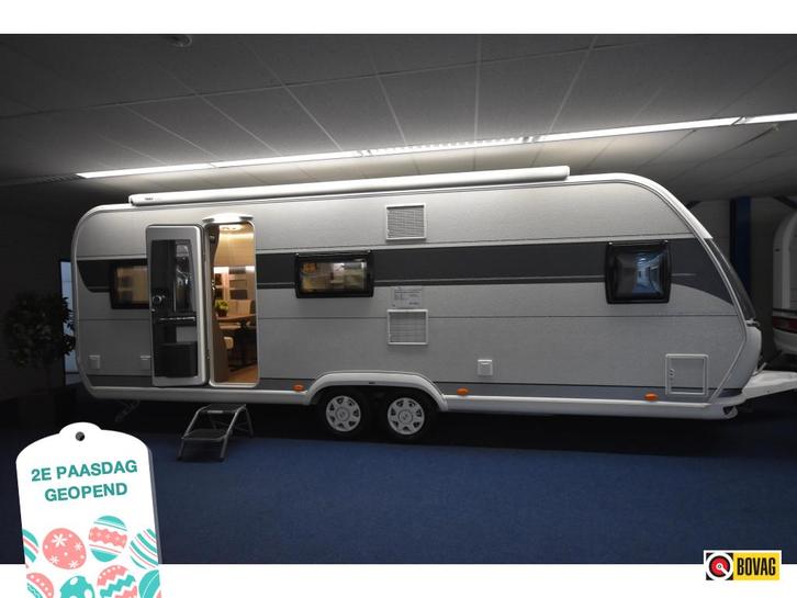 Hobby Excellent Edition 650 UMFE CASSETTELUIFEL/ 2200, Caravans en Kamperen, Caravans, Bedrijf, tot en met 5, Treinzit, Hobby