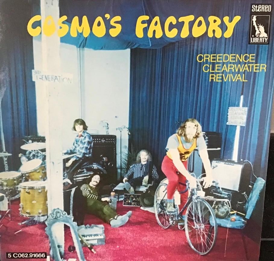 TE KOOP LP CREEDENCE CLEARWATER REVIVAL - COSMO’S FACTORY, Cd's en Dvd's, Vinyl | Rock, Ophalen of Verzenden, Zo goed als nieuw