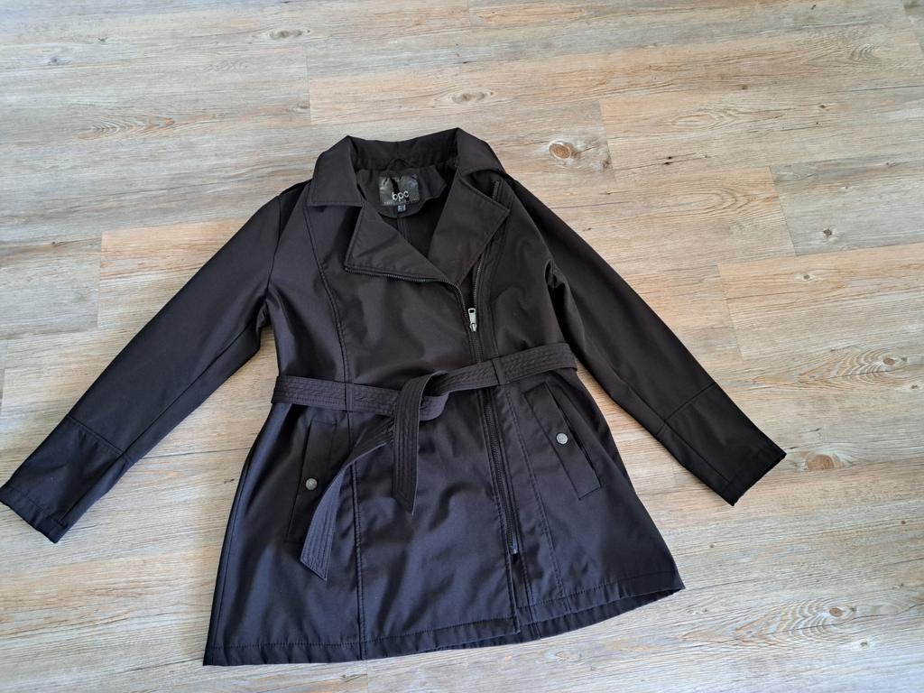 Zwarte softshell jas BPC maat 46 (valt als 44), Ophalen of Verzenden, Zo goed als nieuw, Maat 42/44 (L), Zwart