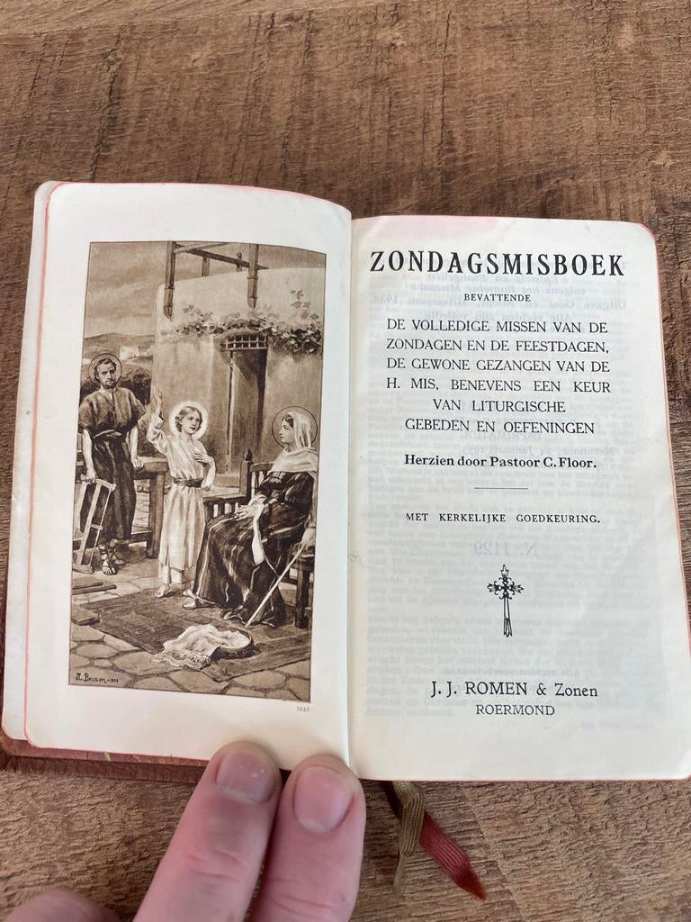 Zondagsmisboek - J.J. Romen & Zonen Roermond, Ophalen of Verzenden
