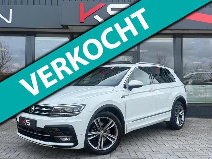 Volkswagen Tiguan 1.5 TSI ACT Highline R Line Virtual Pano L, Auto's, Volkswagen, Bedrijf, Te koop, Tiguan, 360° camera, ABS, Adaptive Cruise Control